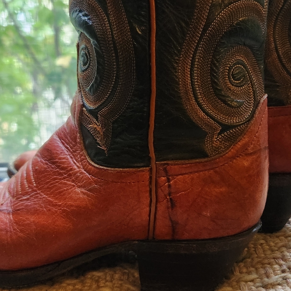 Vintage Larry Mahan Tall Cowboy Boots - Picture 5 of 12